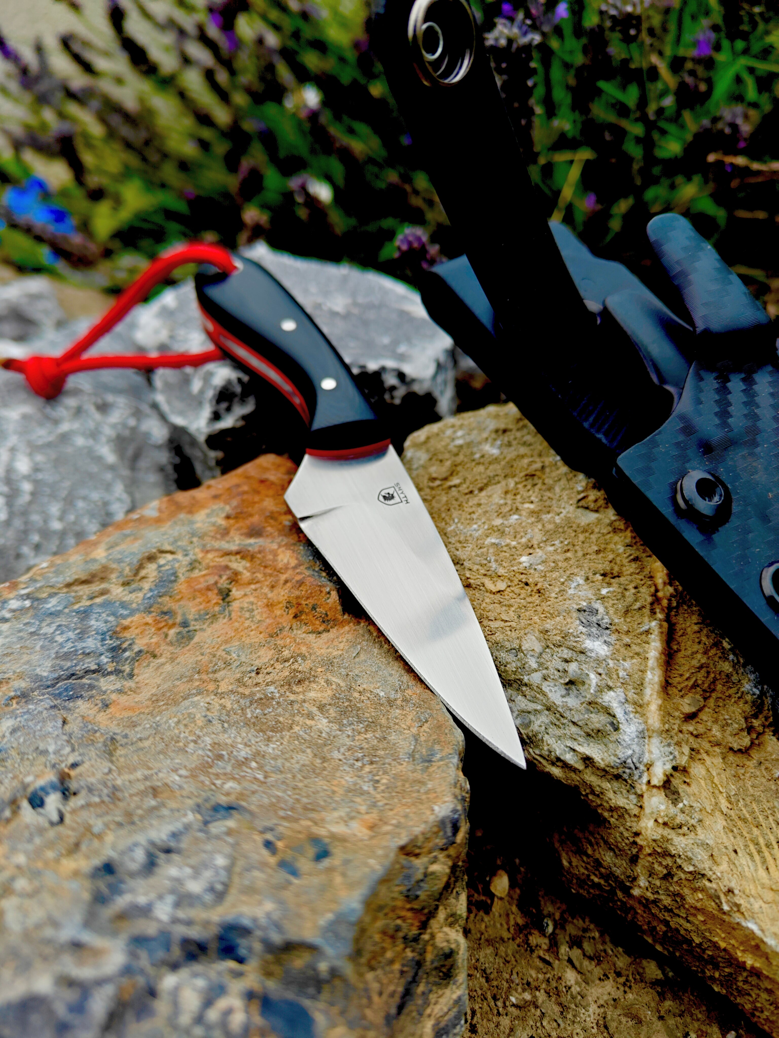Compact skinner,aeb-l stainless & carbon fiber kydex