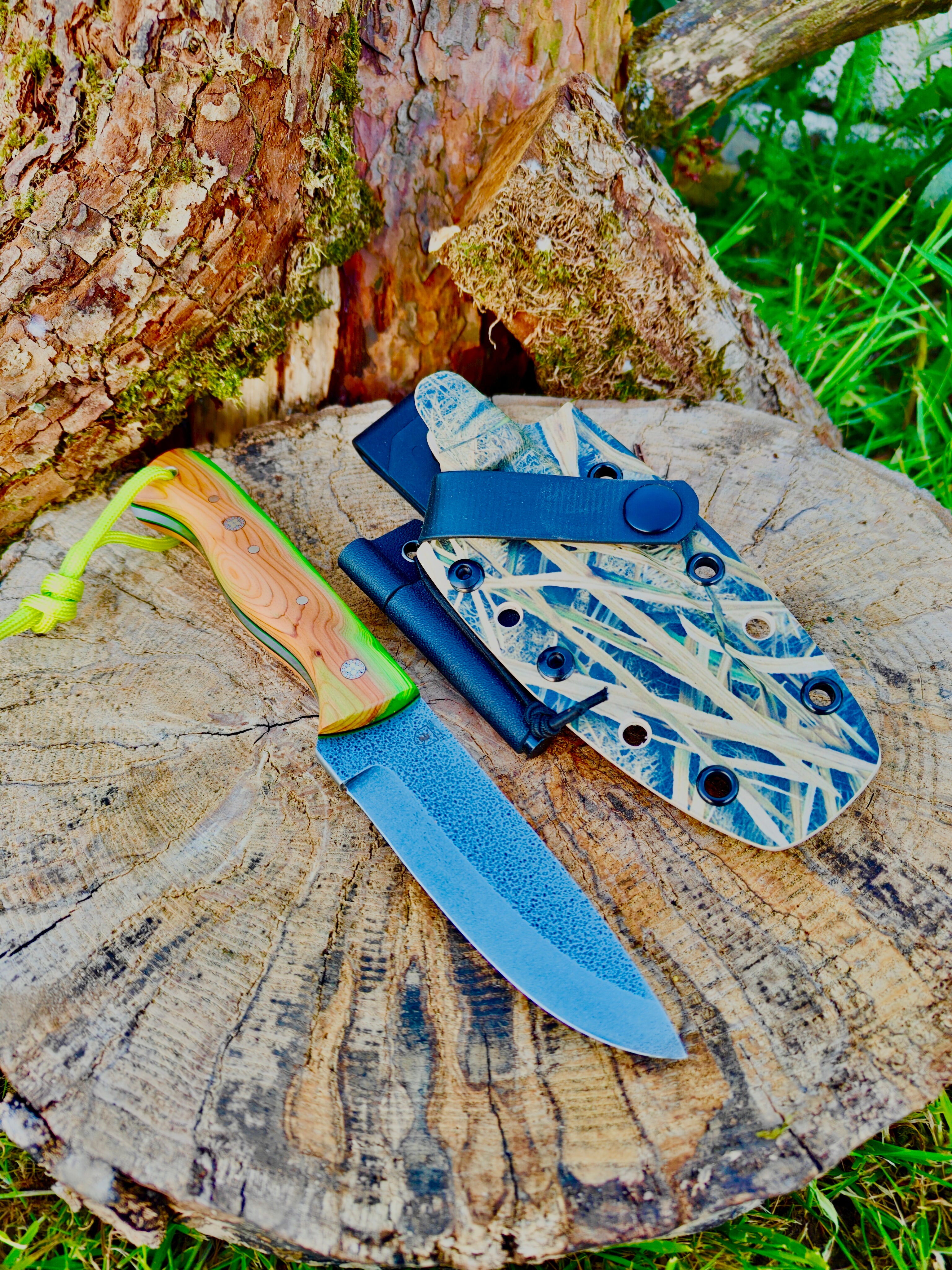 High carbon steel Bushcrafter