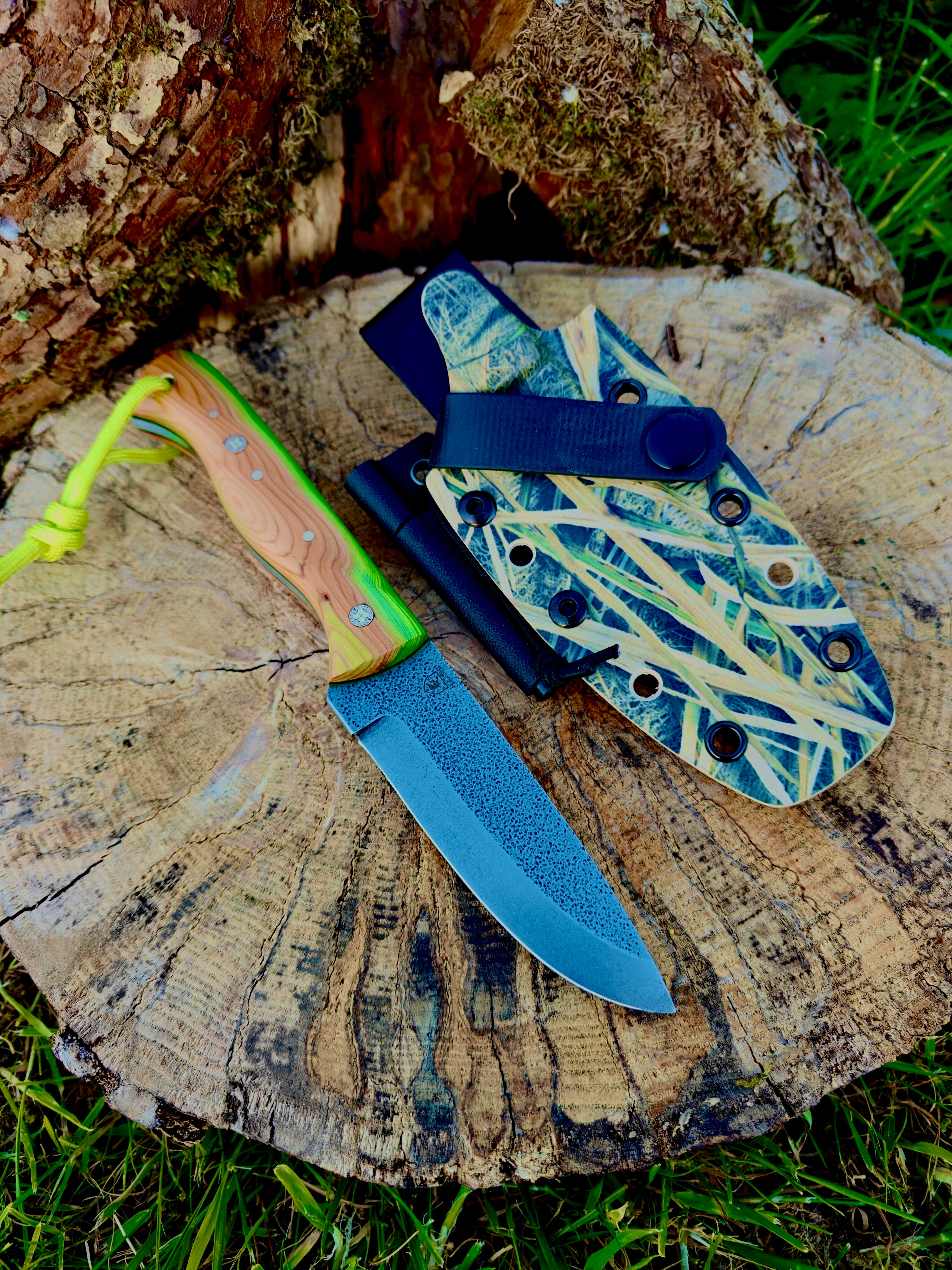 High carbon steel Bushcrafter