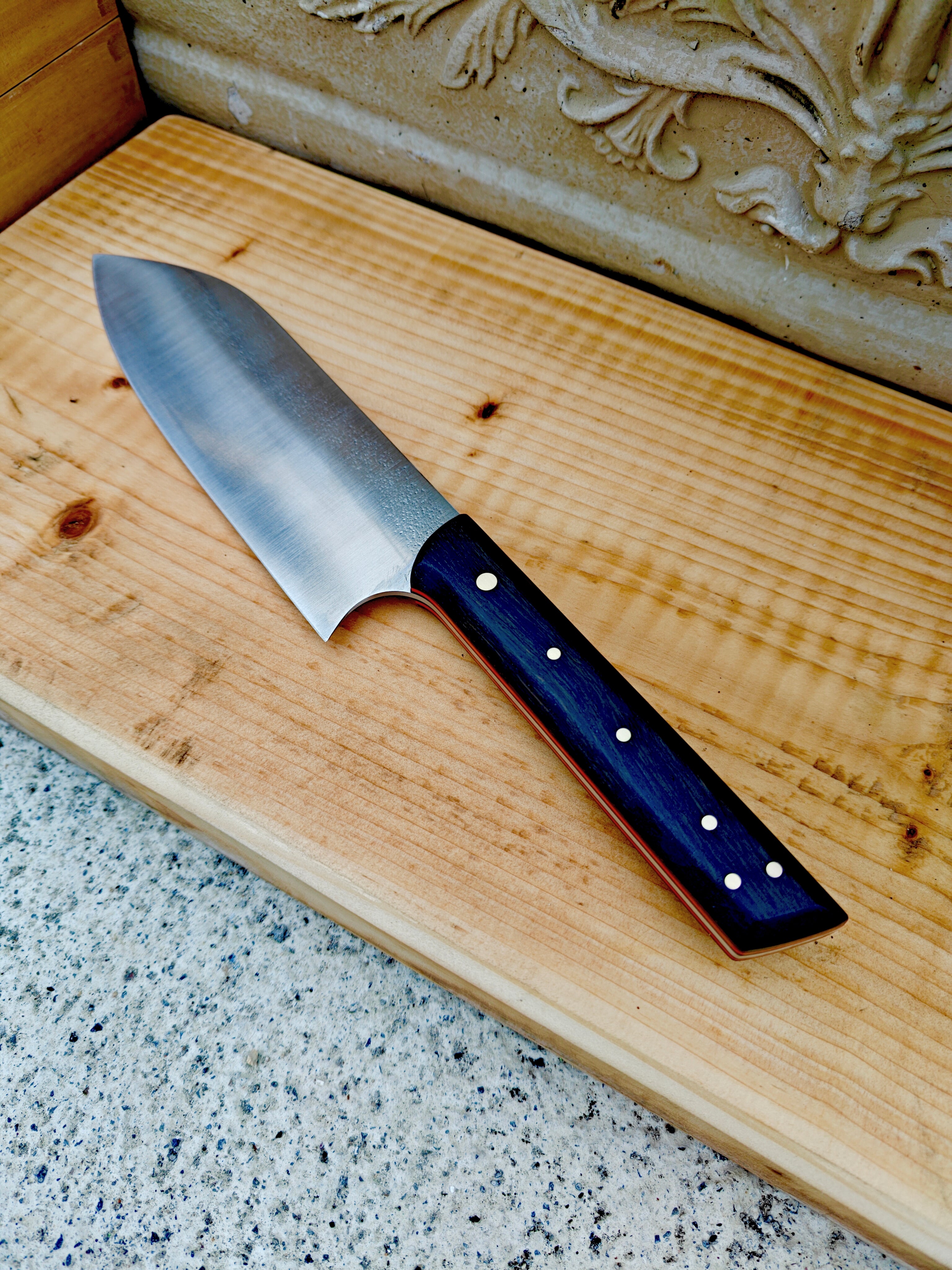 14c28n stainless steel Japanese style ,bog oak