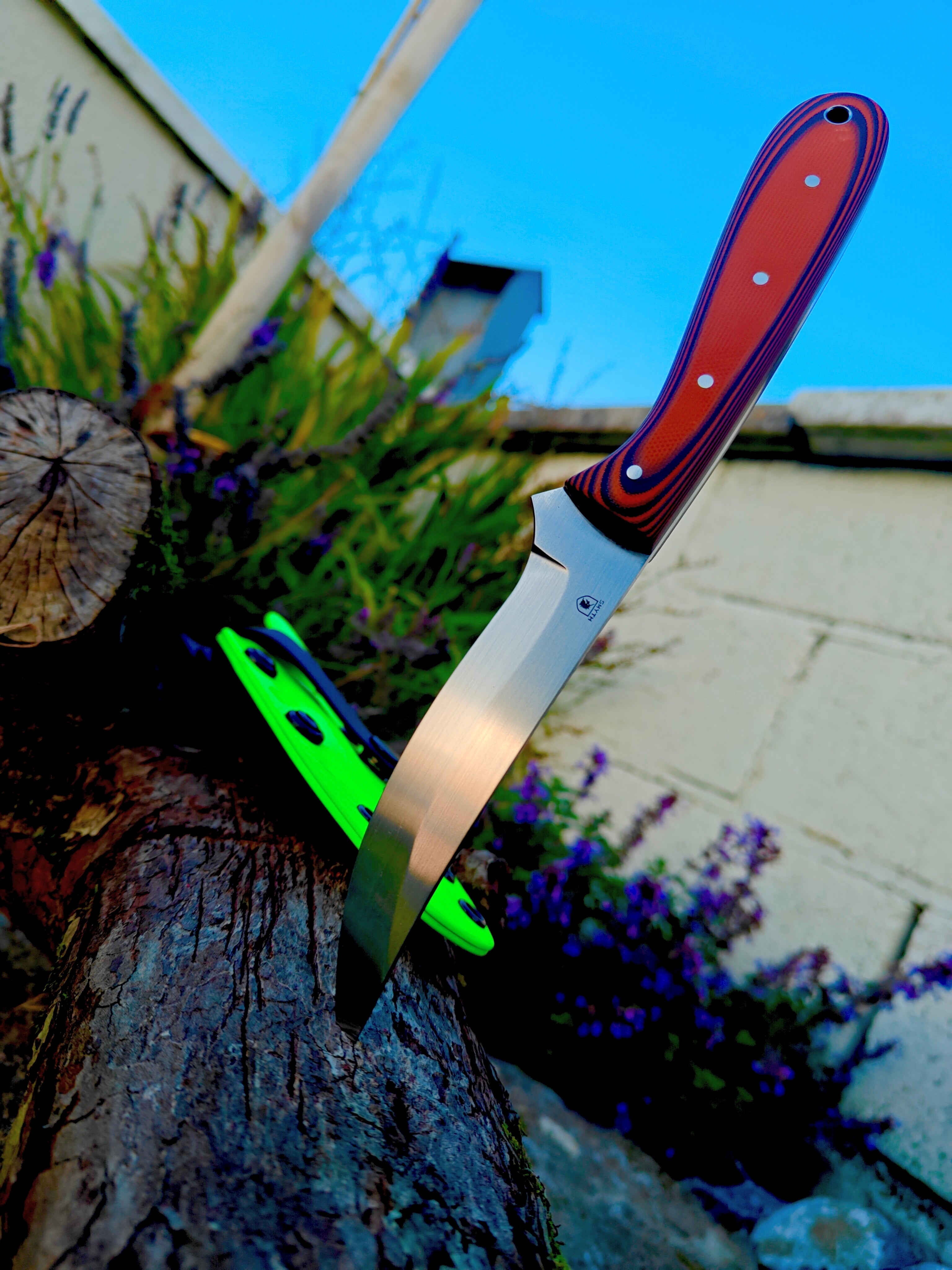 Field skinning hybrid,aeb-l orange & black suregrip