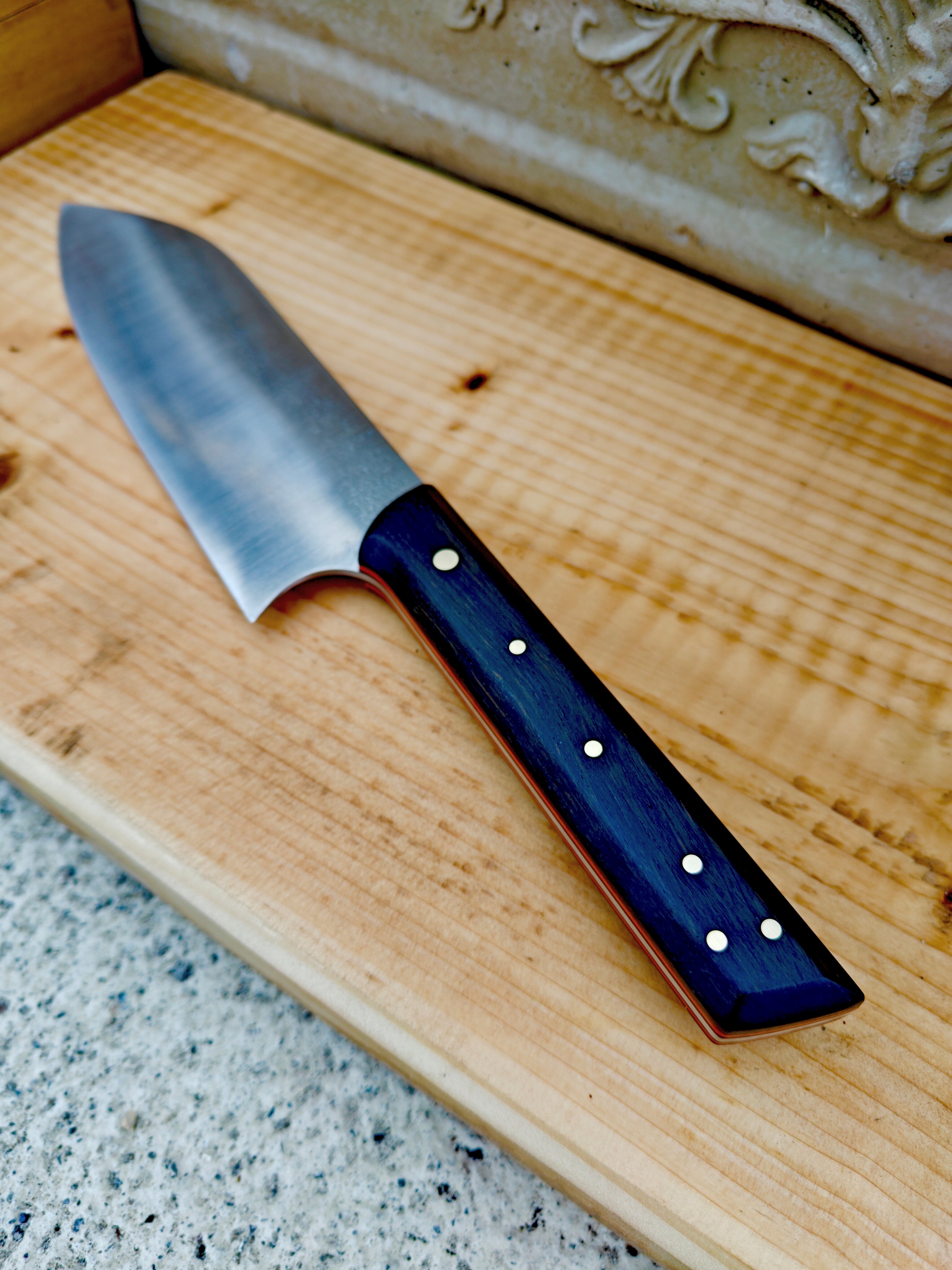 14c28n stainless steel Japanese style ,bog oak