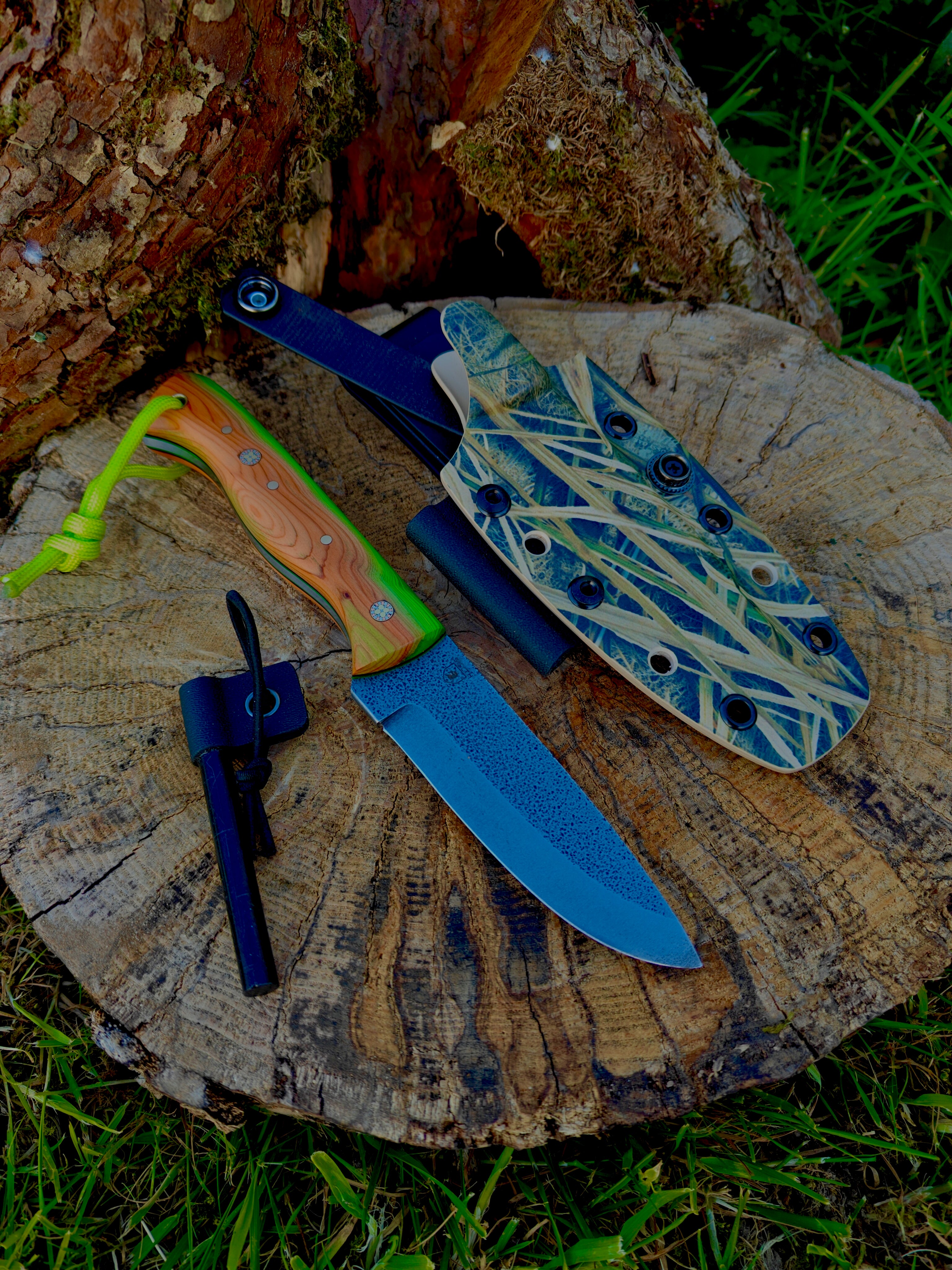 High carbon steel Bushcrafter