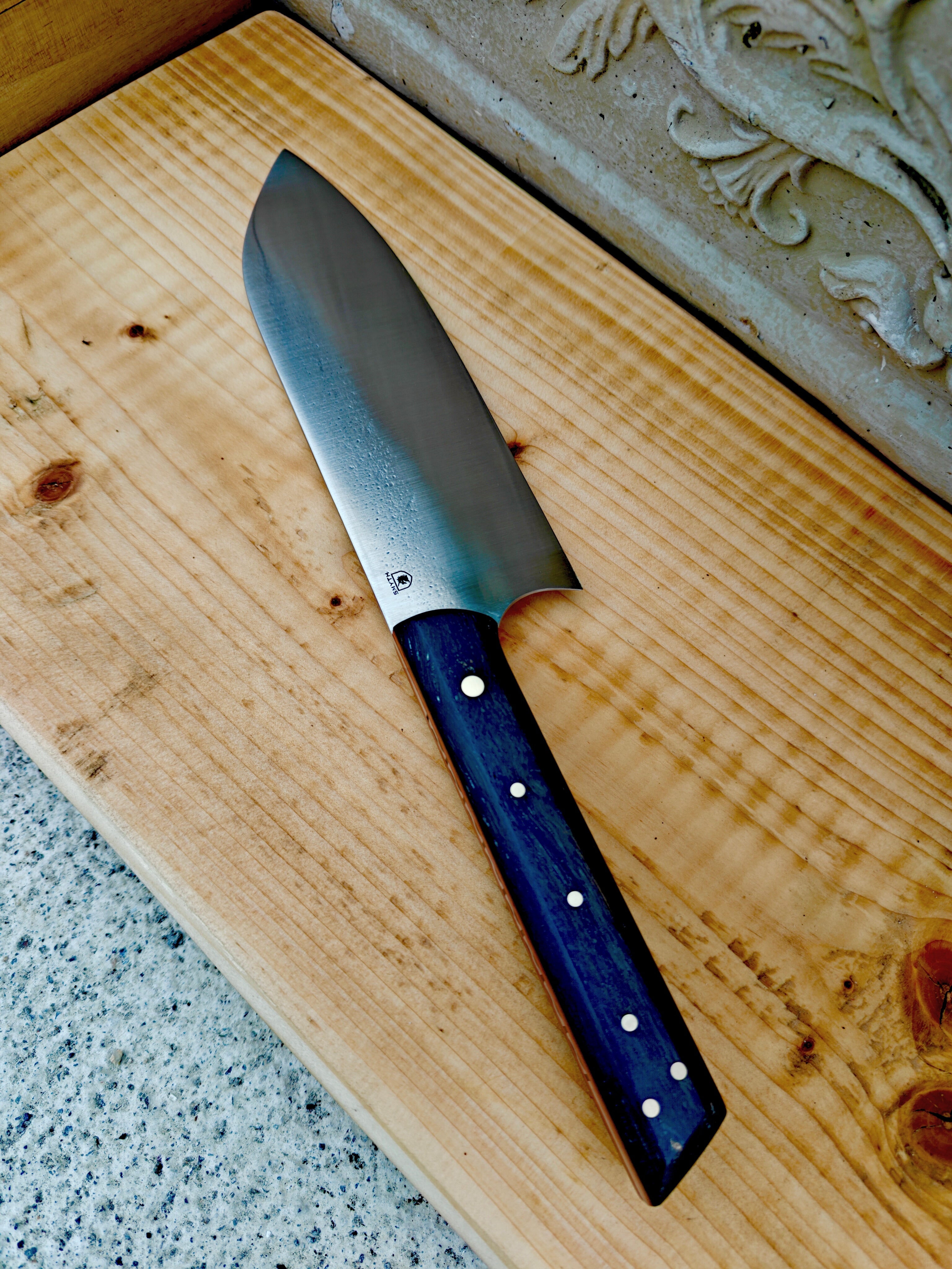 14c28n stainless steel Japanese style ,bog oak