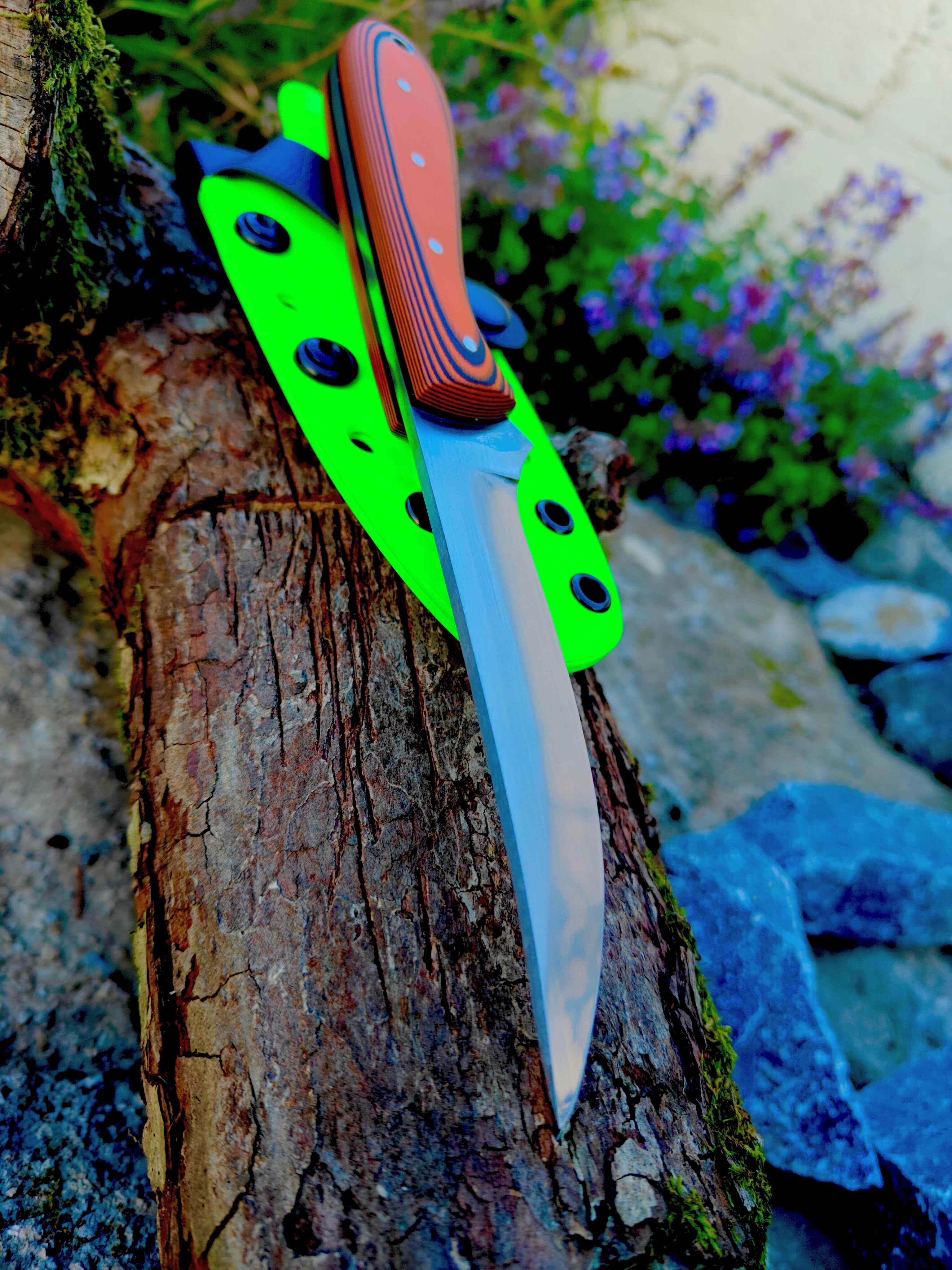 Field skinning hybrid,aeb-l orange & black suregrip