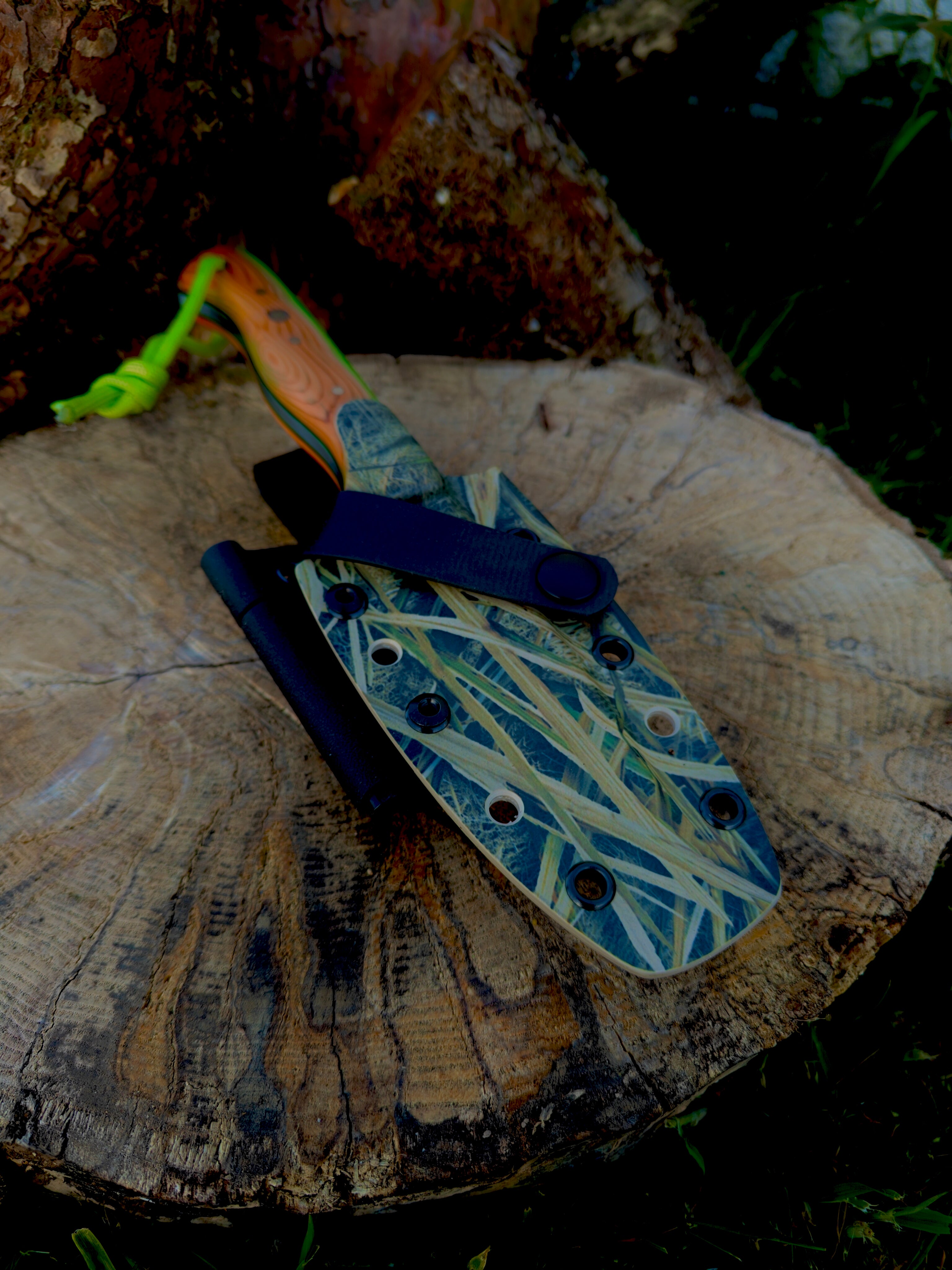 High carbon steel Bushcrafter