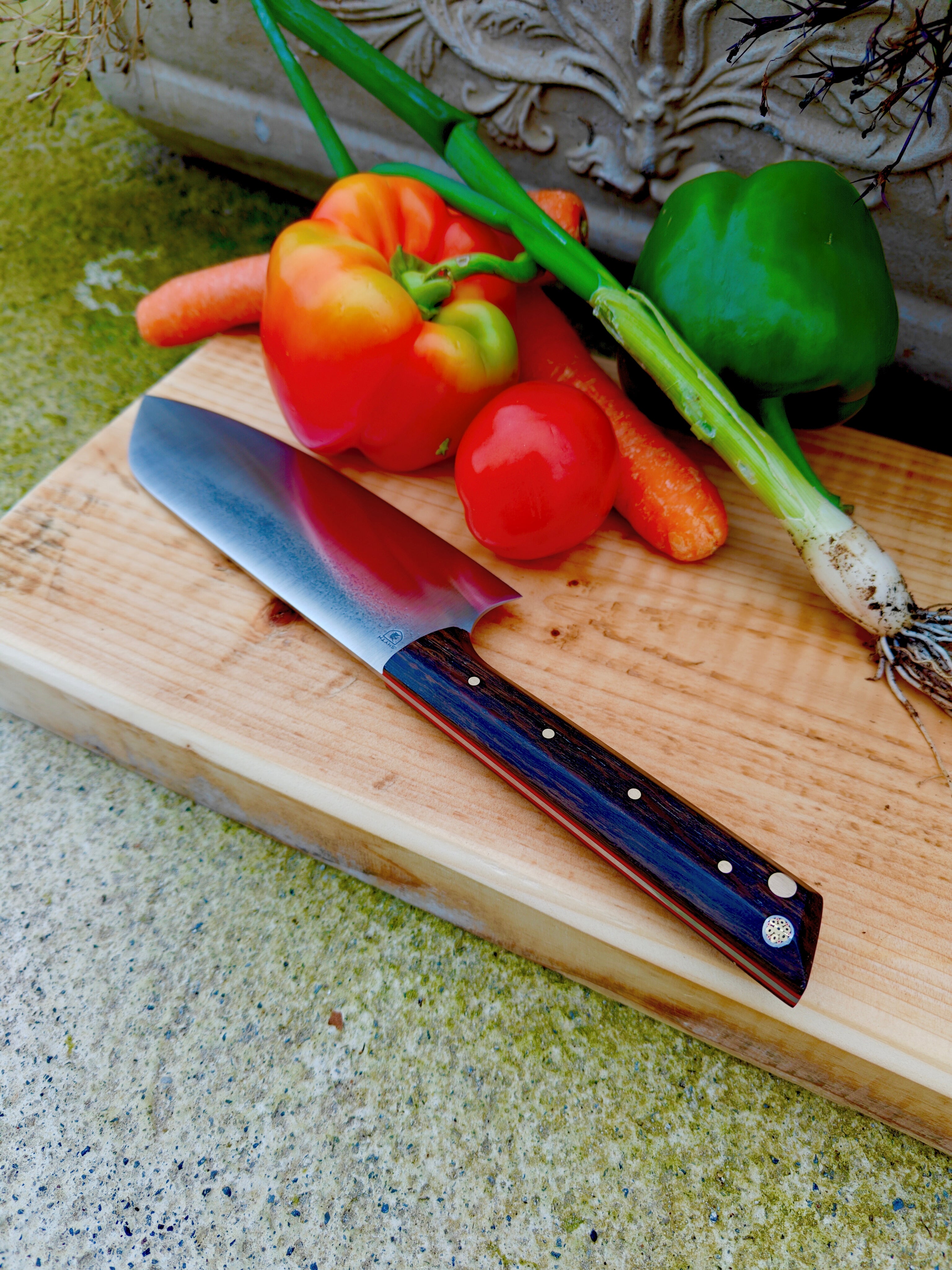 14c28n stainless , irish bog oak