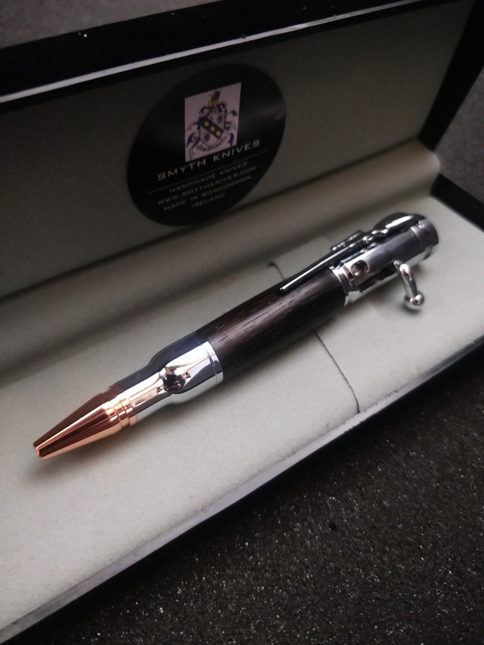 Chrome bullet pen